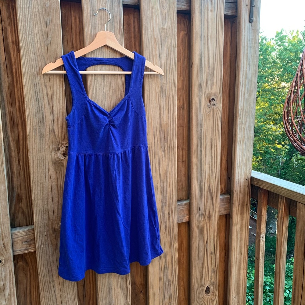 Forever 21 Vivid Blue Cutout Mini
